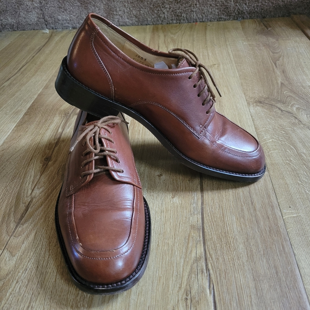 Coach Brown Leather Men's Oxfords